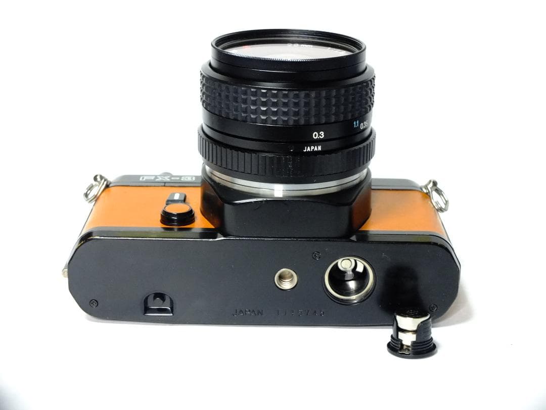 【実写確認整備品】ヤシカFX-3キャメルレザー仕様／トキナー28mmf2.8付