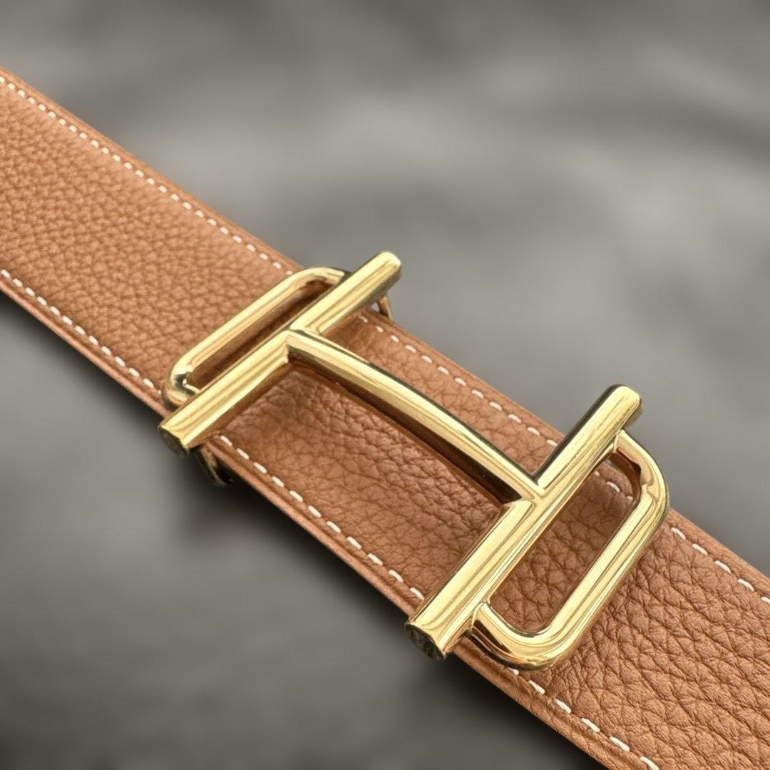 HERMES エルメス　ロワイヤル　ベルト　リバーシブル　80