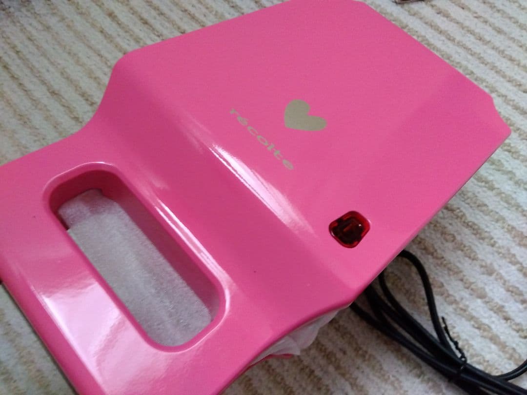 レコルト ホットサンドメーカー　ハート　リミテッドバージョン