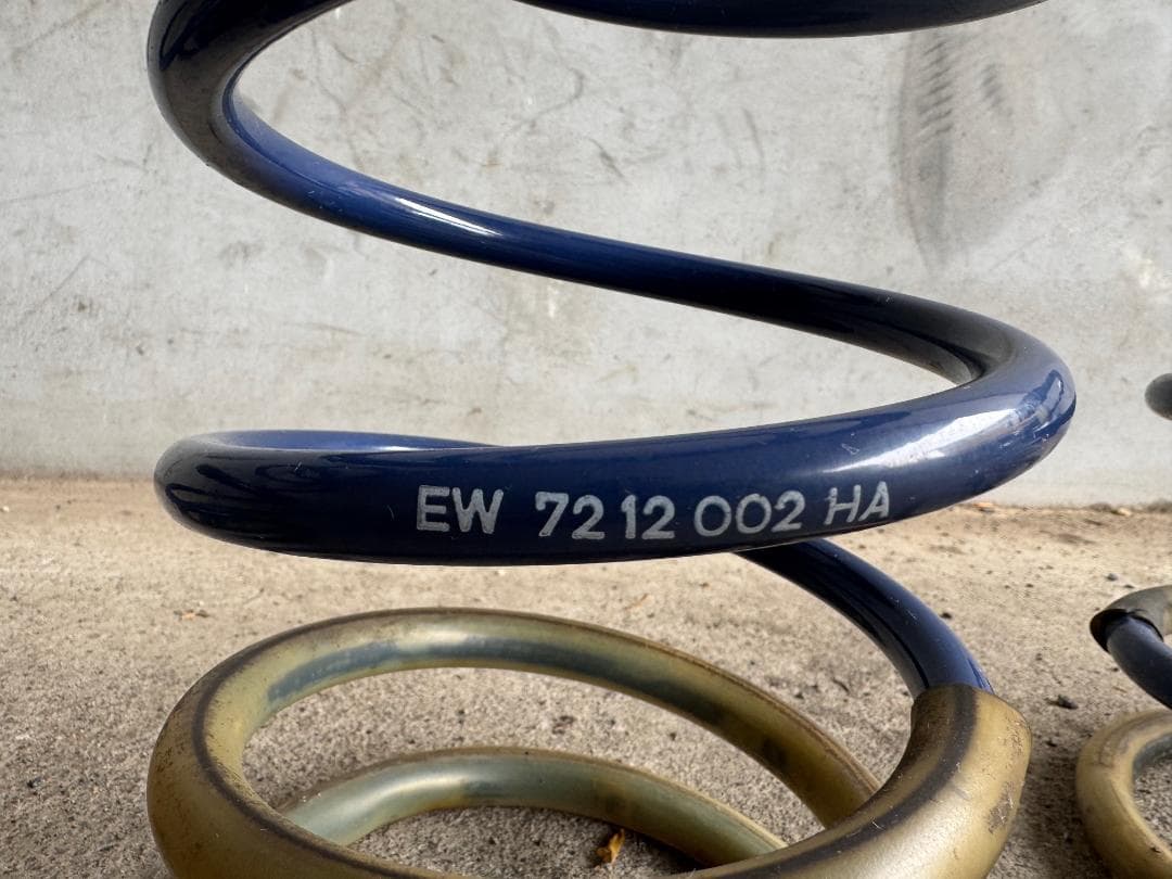 【Boxster/Cayman】Eibach X/Q ローダウンスプリング