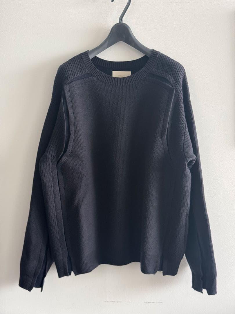 トップス YOKE Broken Crewneck Sweater