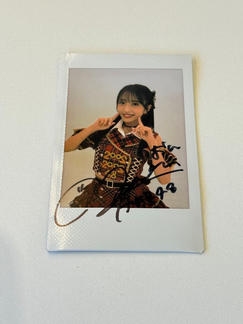 d*7様 AKB48 20周年記念　武道館　チャンスくじ　D賞　サインチェキ　向