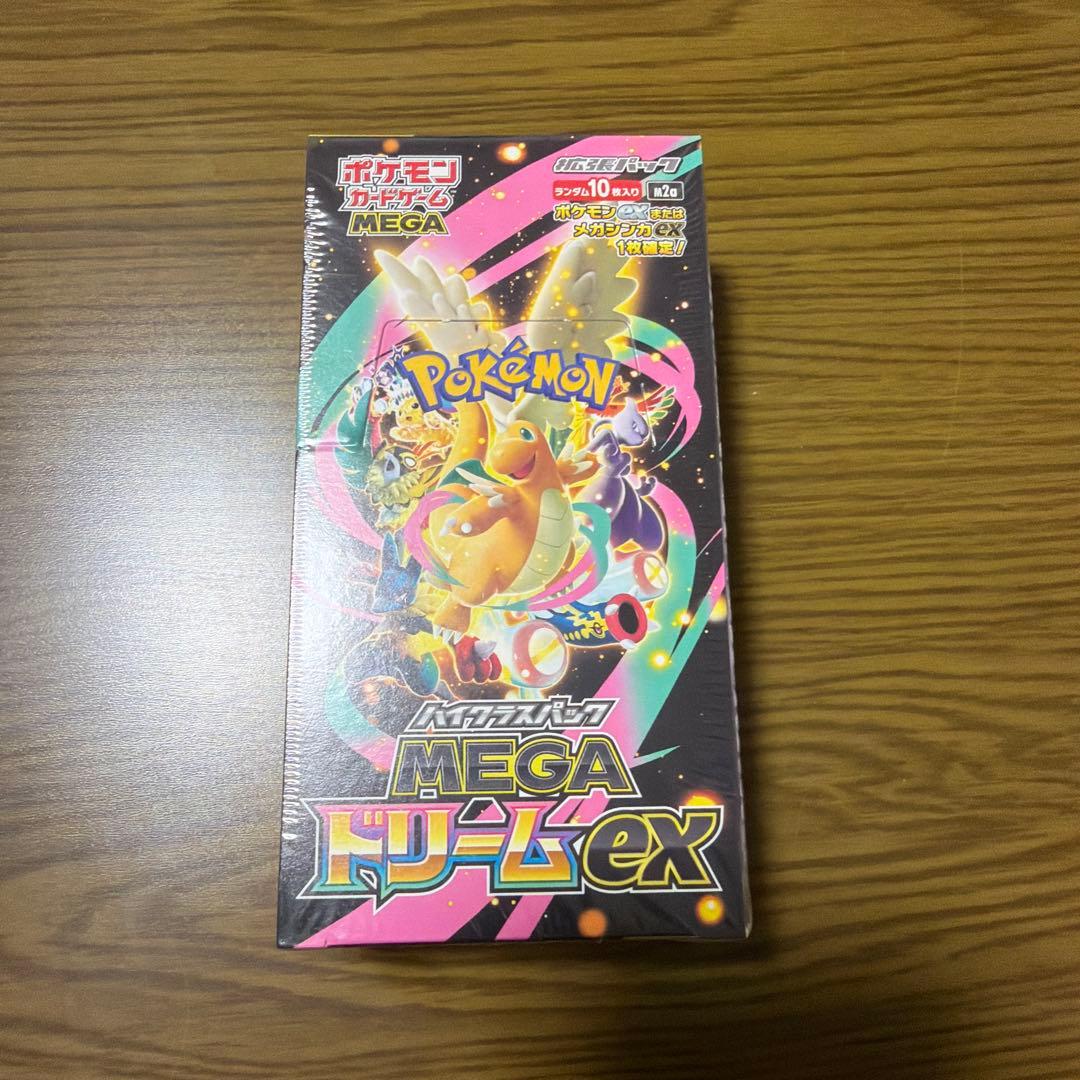 ポケモンカードゲーム MEGA ドリームEX 1ボックス　シュリンク付き