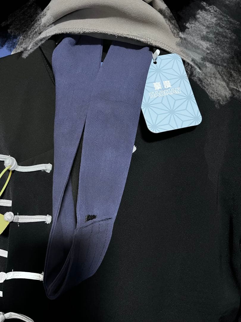 銀魂 神威 コスプレ フード マント チャイナ 神楽 M 中華