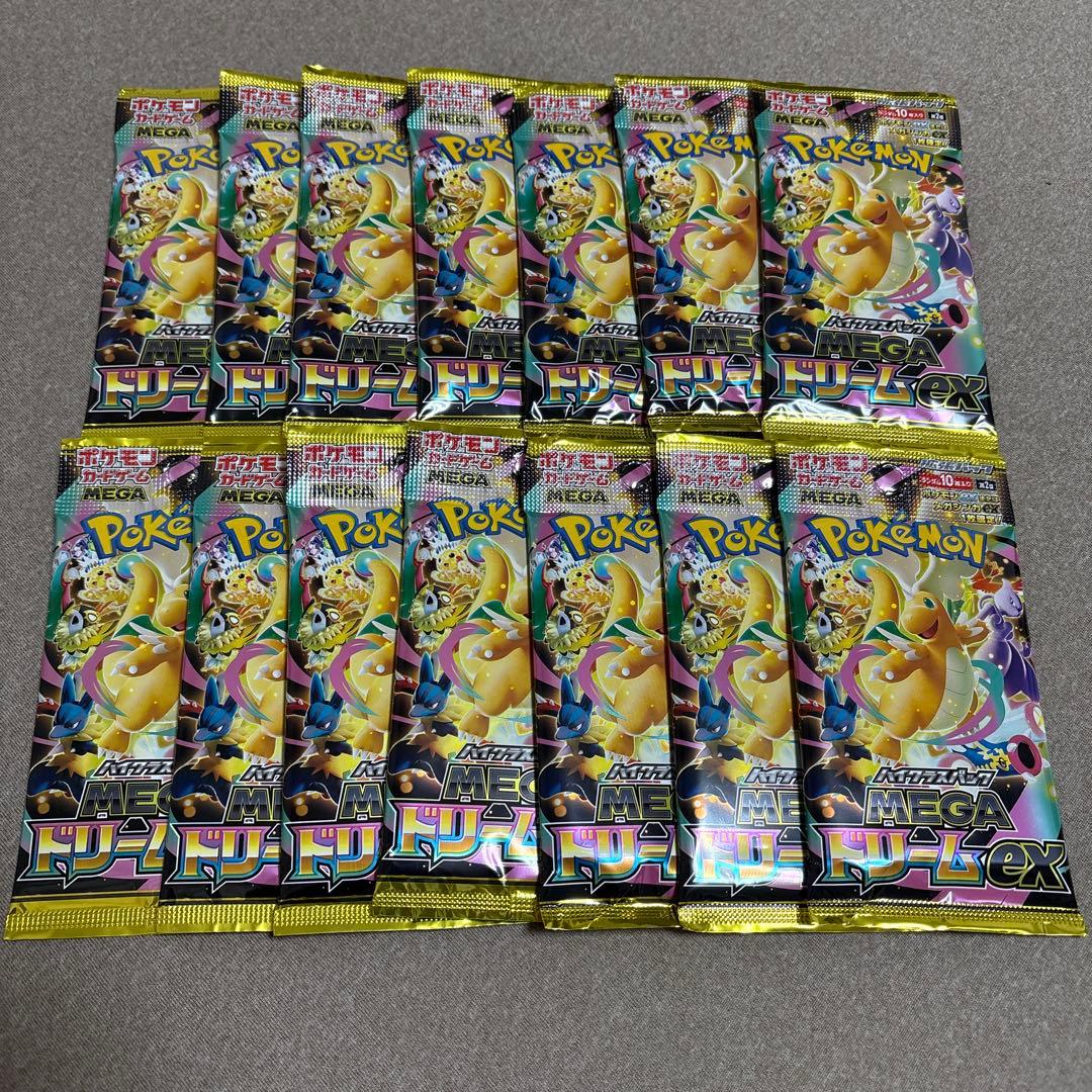 み*い様 ポケモンカード　メガドリームex…14パックセット　未開封ポケカまとめ