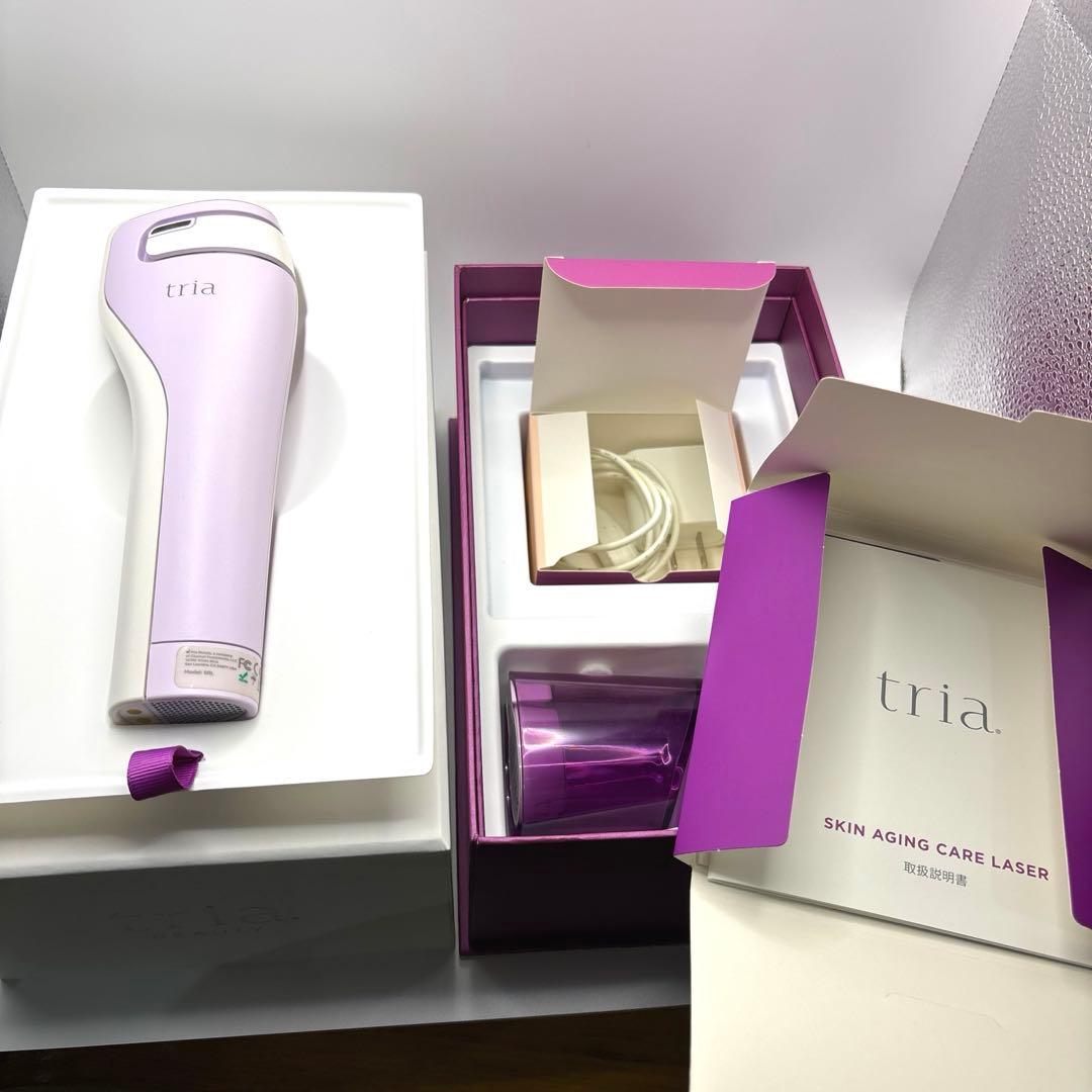美品 tria トリア スキンエイジングケアレーザー 美顔器