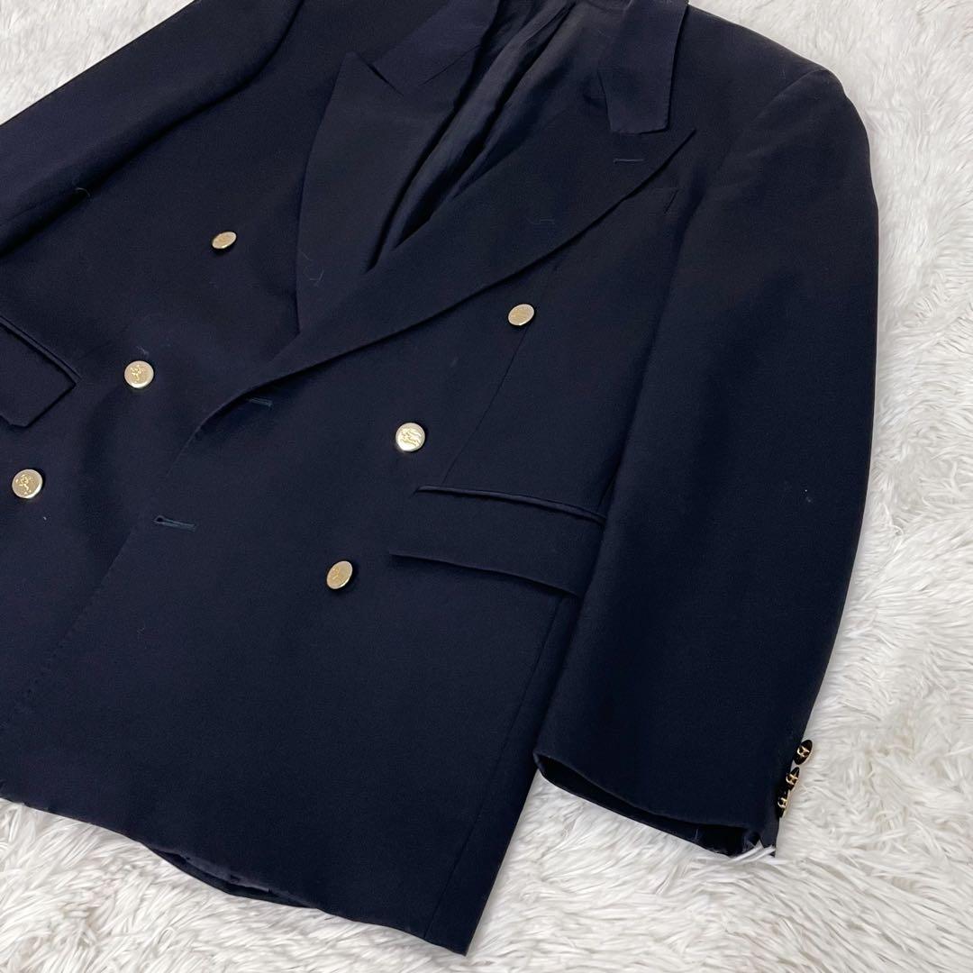 Burberry’s 紺ブレ 金ボタン ダブルブレザー 46R 英国製