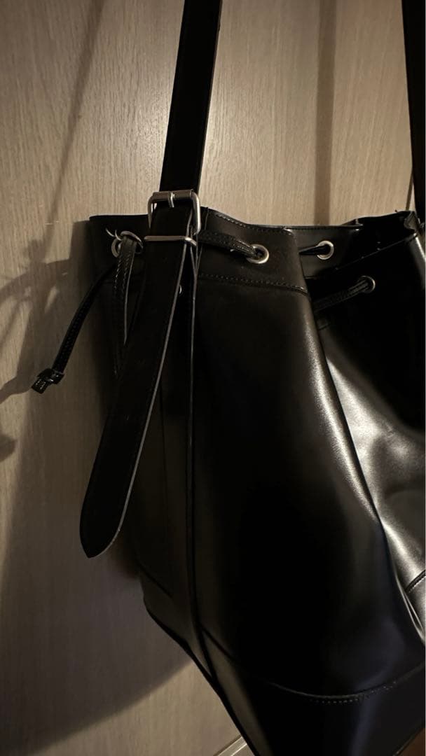 コムデギャルソン　バッグ ショルダーバッグ　レザー調