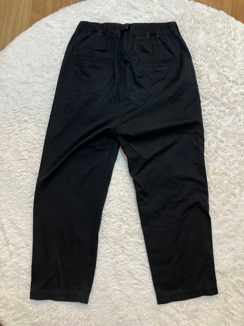 【最終値下げ】everyone BELTED EASY PANT BLACK