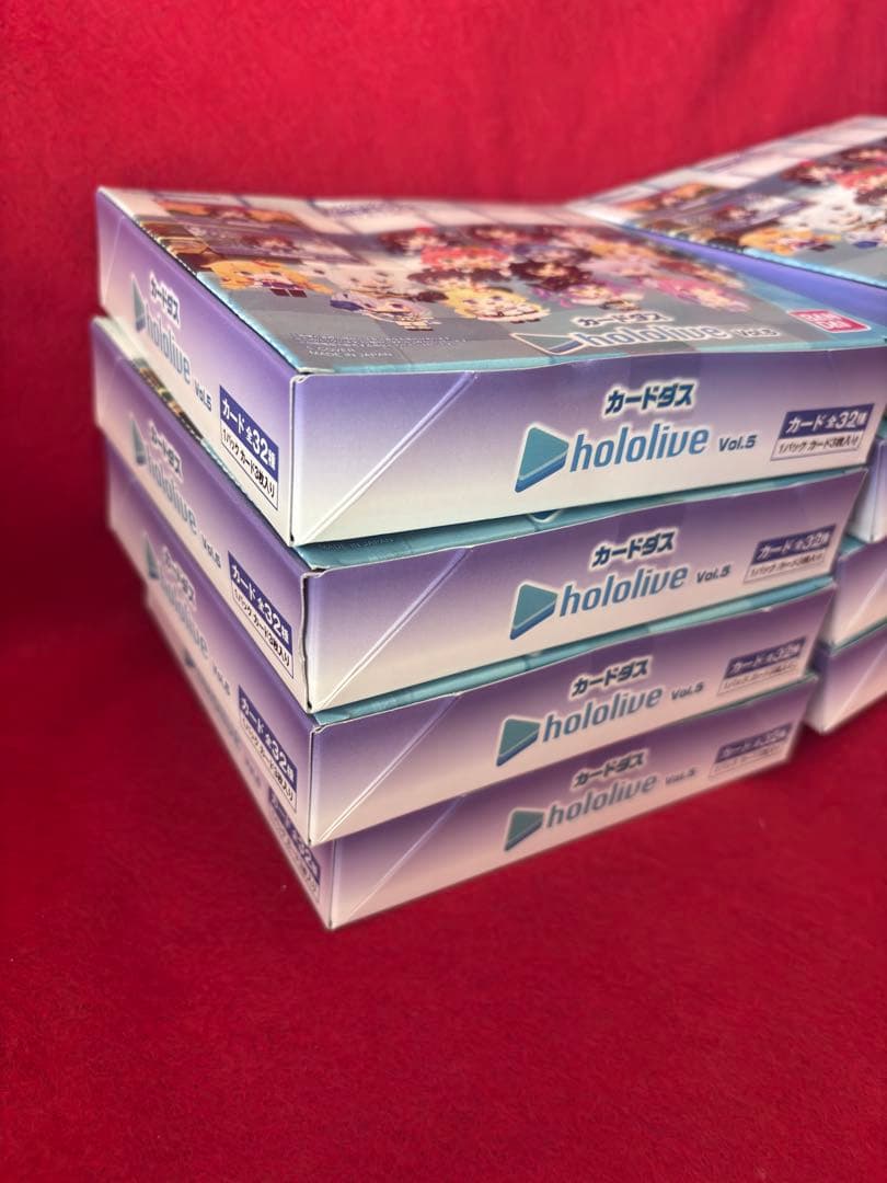【新品未開封】ホロライブ カードダス vol.5 【テープ付き8BOX】