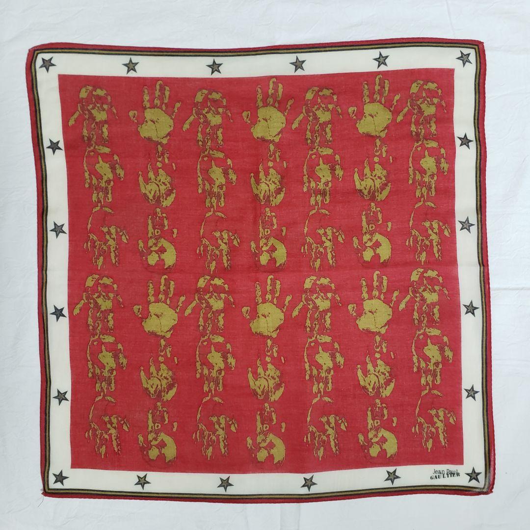 【希少】JEAN PAUL GAULTIER ジャンポールゴルチエ ハンカチ