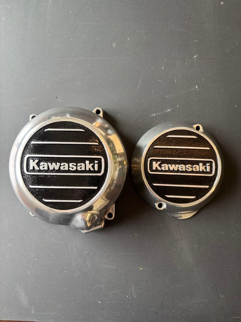 Z400FX ジェネレーターカバー　ポイントカバー　ゼファー400 当時物　美品