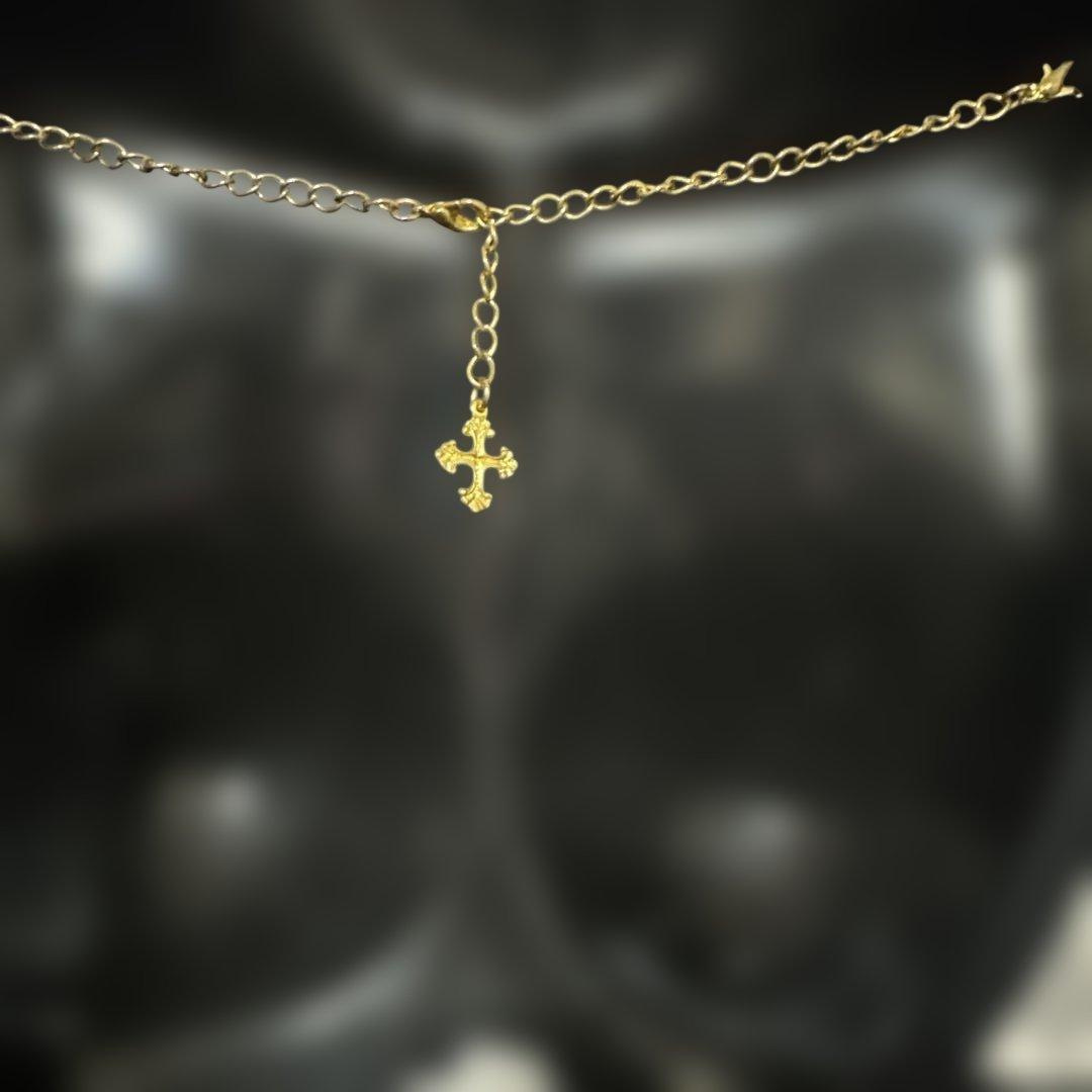 d.i.a レーススリーブ付きブラックトップス