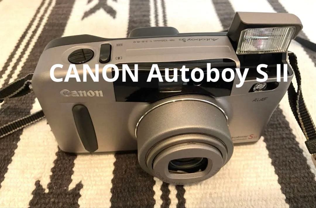 ◆動作確認済み美品CANON Autoboy S Ⅱ キャノン フィルムカメラ