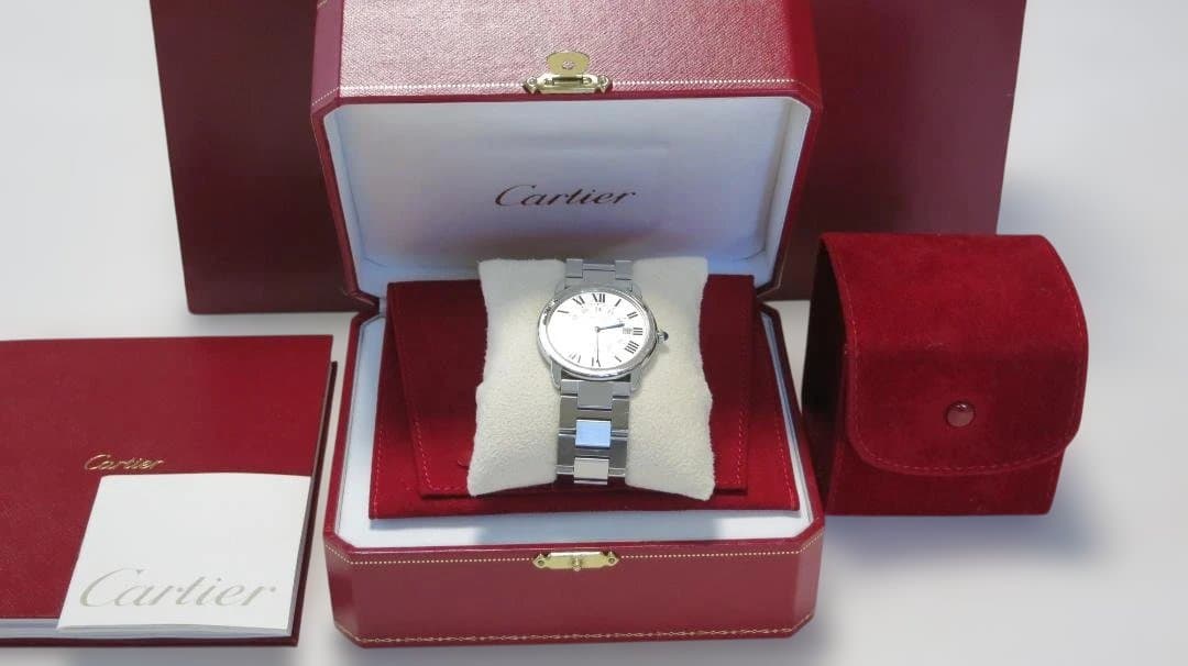 カルティエ ロンドソロ メンズ36mmウォッチ（KGさん）