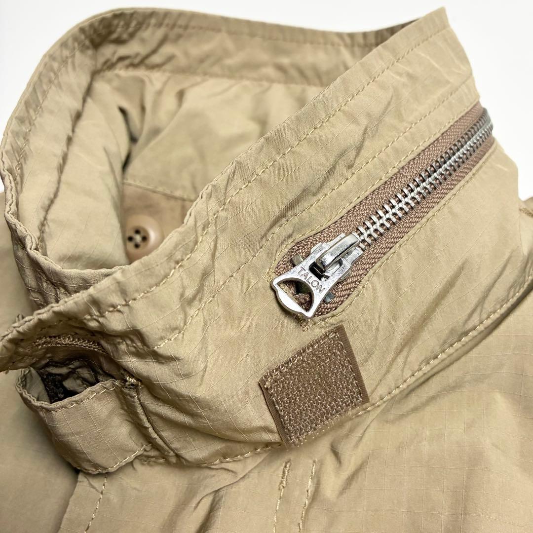 【極美品】ビームス/M-65ミリタリージャケット/リップストップ/小松マテーレ