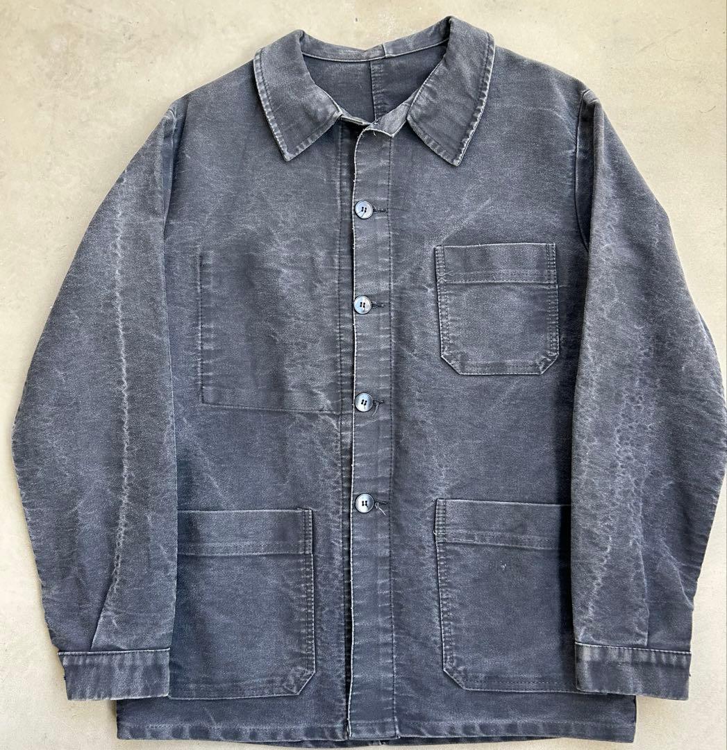 【60s】鬼フェード　ブラックモールスキン　DOLMEN ユーロヴィンテージ