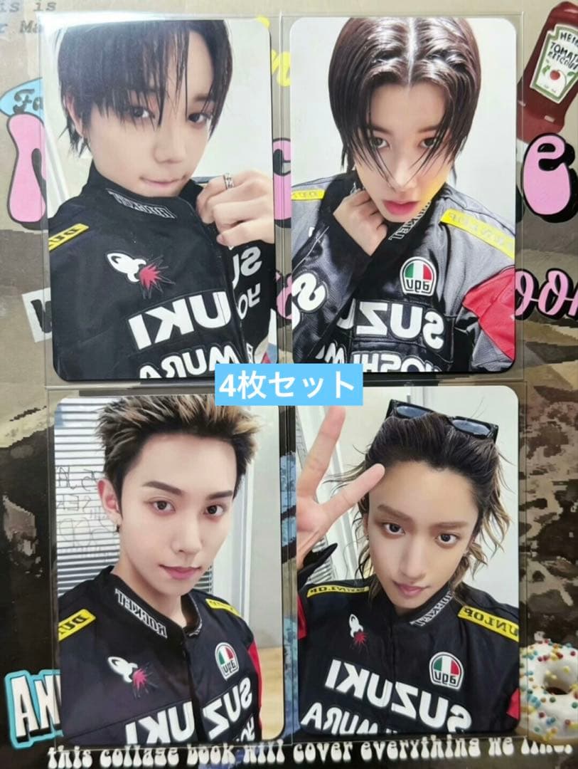 LNGSHOT 1st makestar 予約限定 ミニトレカ 4枚セット