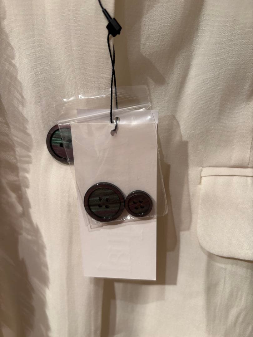 Andequal tulle pattern sheer jacket(新品)