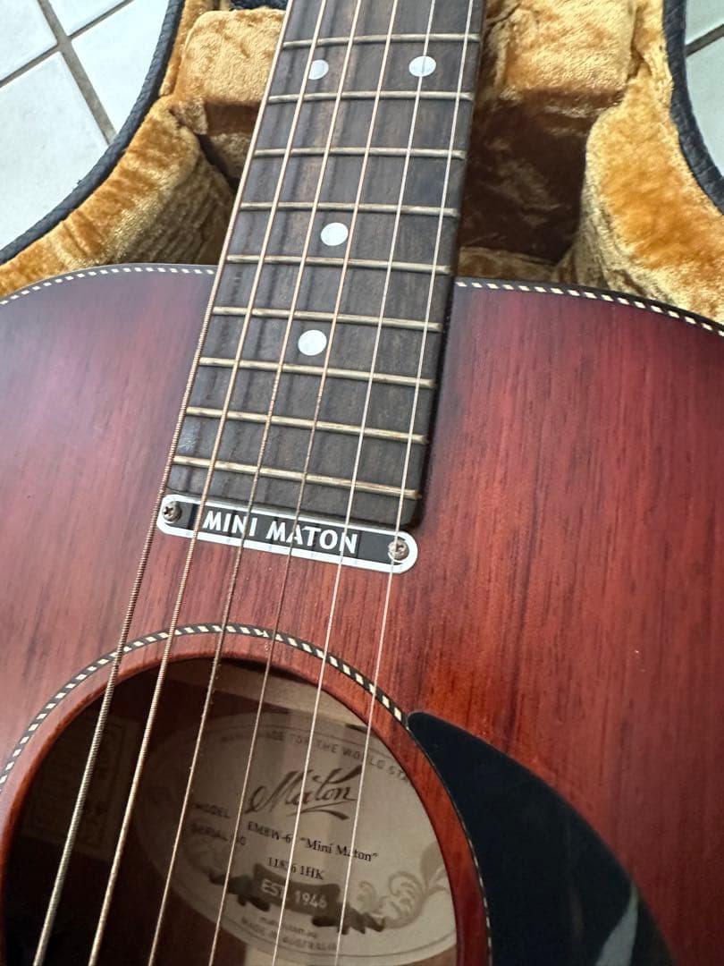 MINI MATON アコースティックギター ハードケース付き⭐︎値下げ