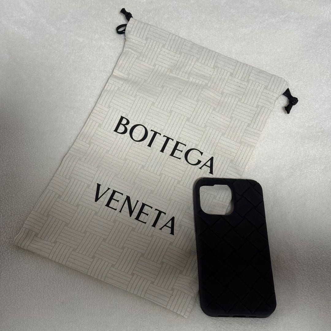 BOTTEGA VENETA iPhone14 Pro Maxケース 黒