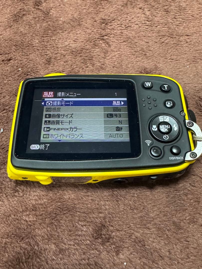 FUJIFILM FinePix XP70 イエロー　黄色