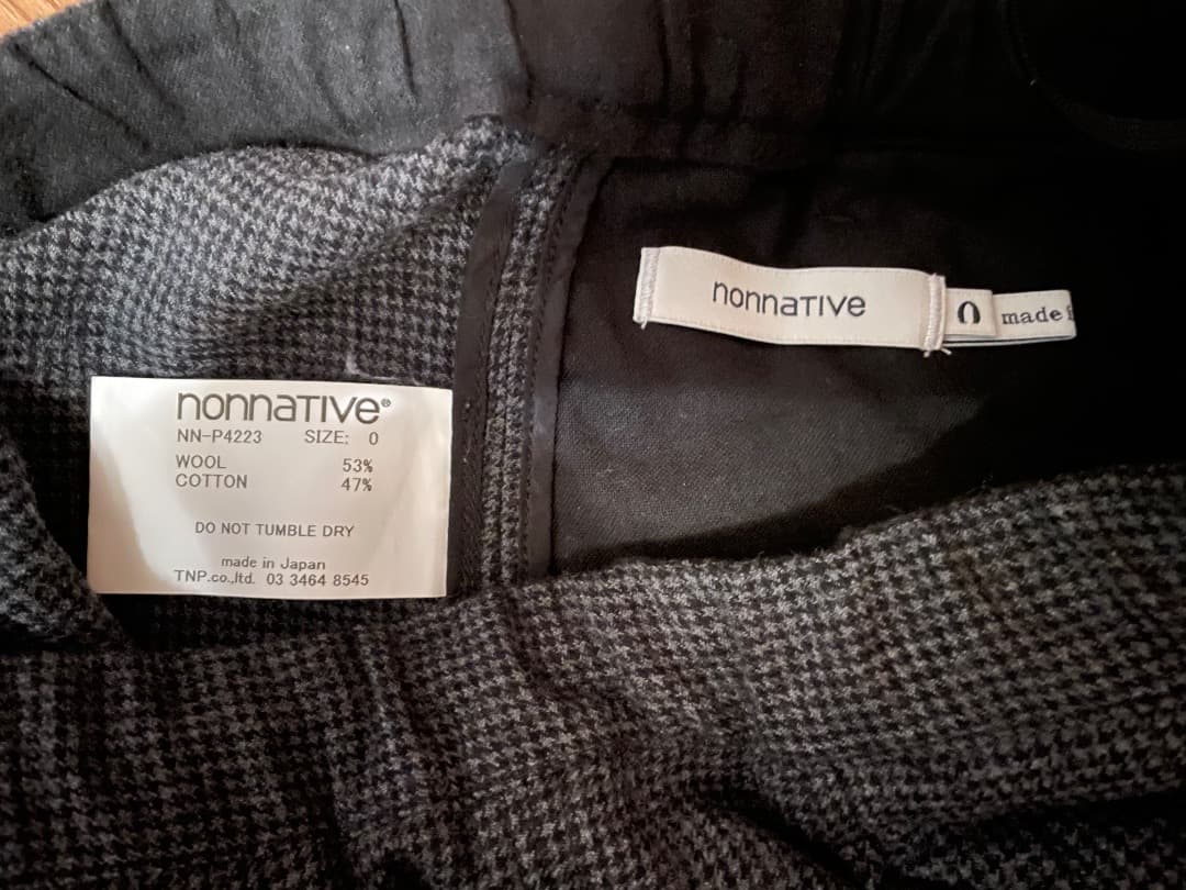 22aw美品！nonnative soldier jacket セットアップ 0