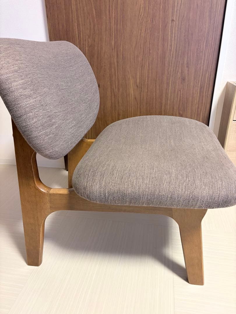 ニトリ　リラックスワイド　チェア　ブラウン 一脚