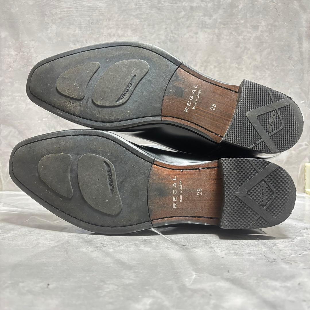 REGAL ストレートチップ 725R 28cm ビジネスシューズ 革靴 レザー