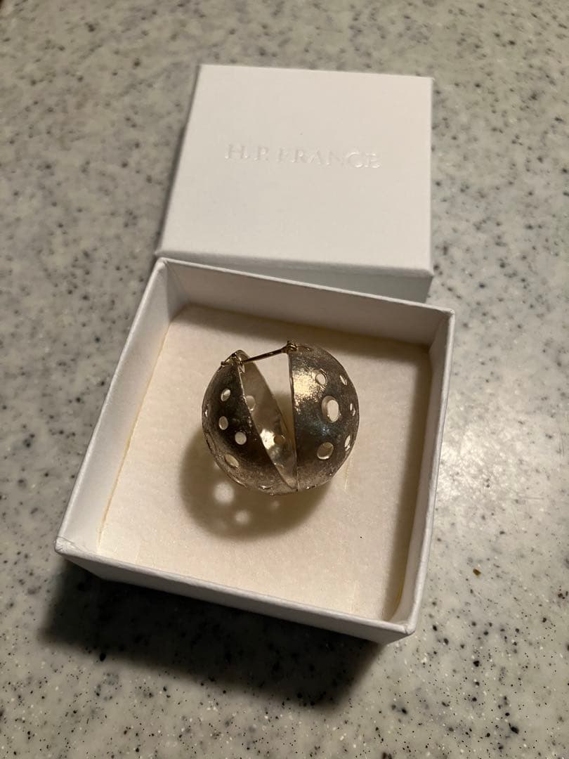 【nara】19Un-neuf (アンヌフ)片耳 ドットピアス