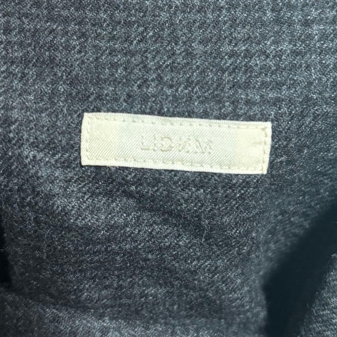 【LIDNM】WOOL MILLED IVY JACKET