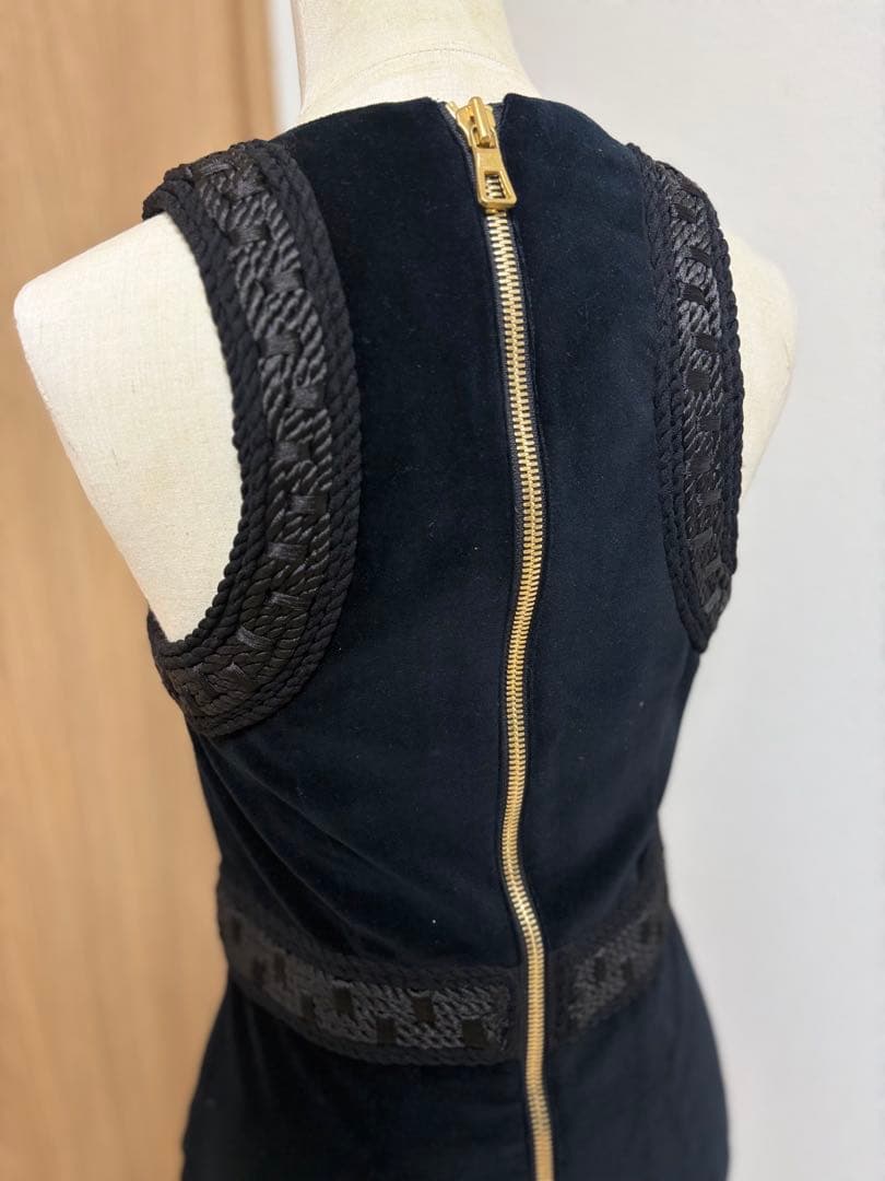 Balmainバルマンワンピースドレス ピエールバルマン オリヴィエルスタン36