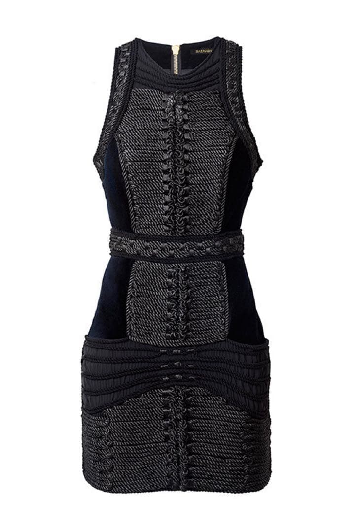 Balmainバルマンワンピースドレス ピエールバルマン オリヴィエルスタン36