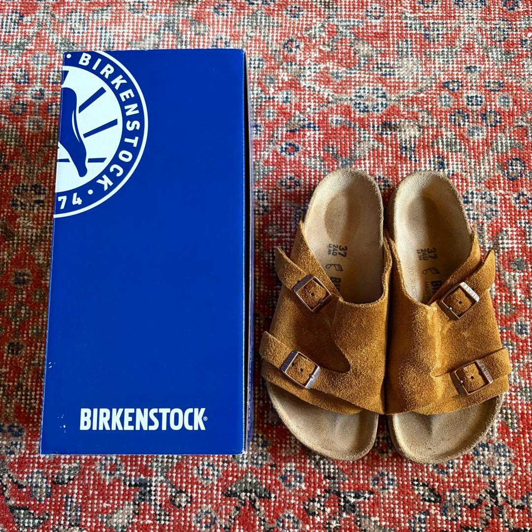 【美品】ビルケンシュトック　チューリッヒ　37