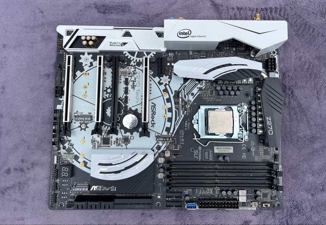 ASRock Z270 Taichi + i7-7700 全セット・ジャンク品