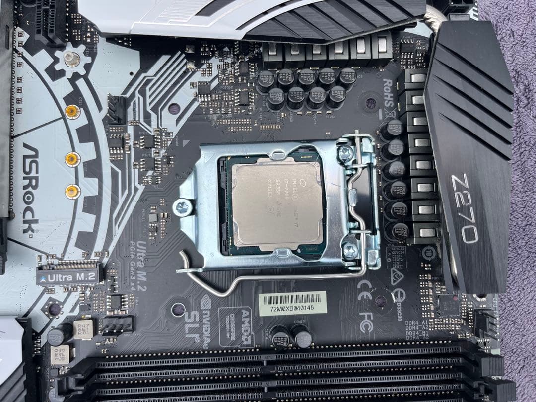 ASRock Z270 Taichi + i7-7700 全セット・ジャンク品