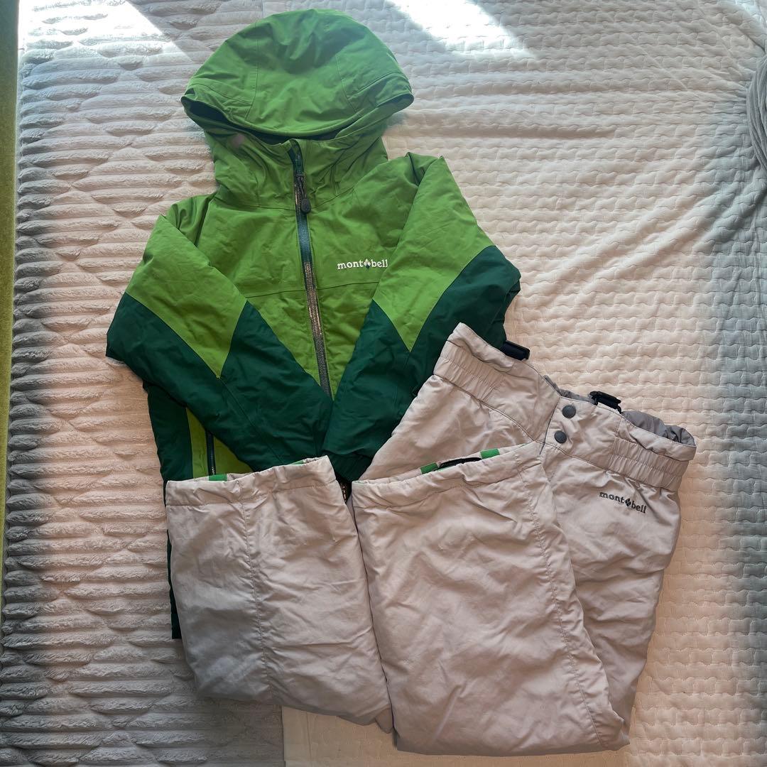 チキン　montbell 子ども用スキーウェア130