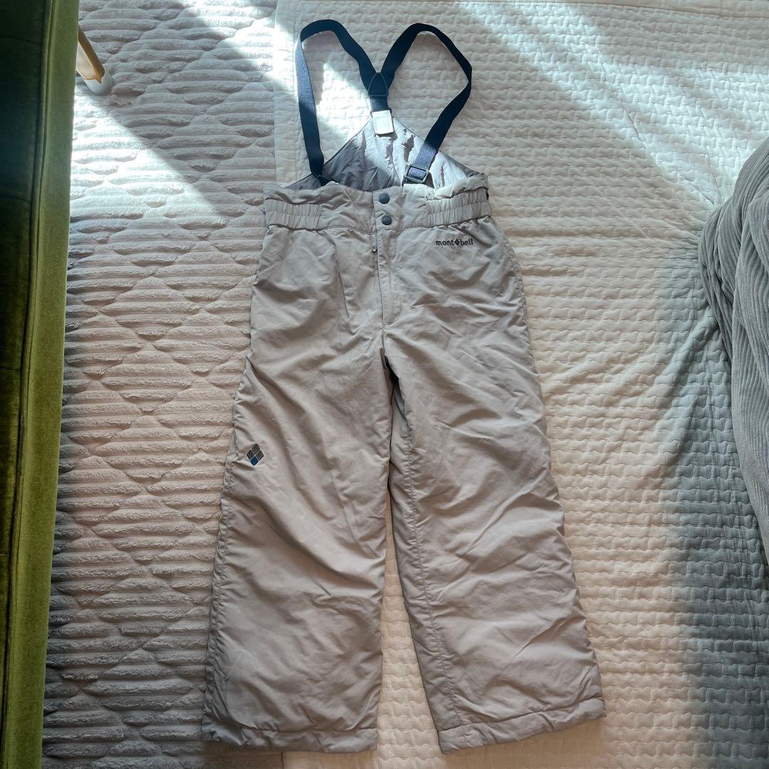 チキン　montbell 子ども用スキーウェア130