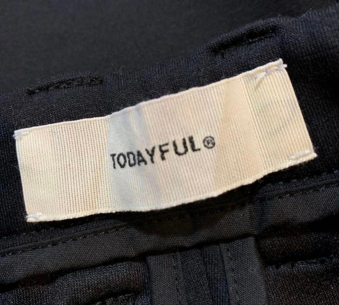 Todayful Cushion Easy Trousers 36 ブラック
