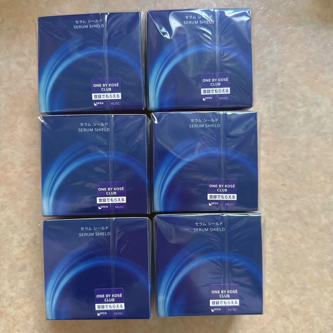 ONE BY KOSE(ワンバイコーセー) セラム シールド 40g 6個