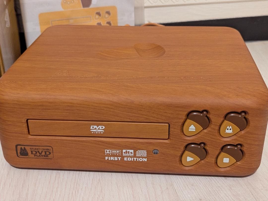 スタジオジブリ DVDプレーヤー BVHE-SG1 ハクのおにぎりフィギュア付き