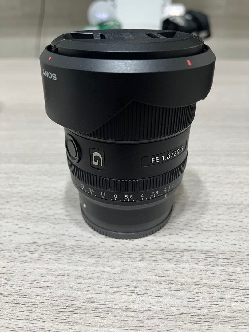 [未使用] SONY FE 20mm F1.8 G E-mount 保護レンズ付