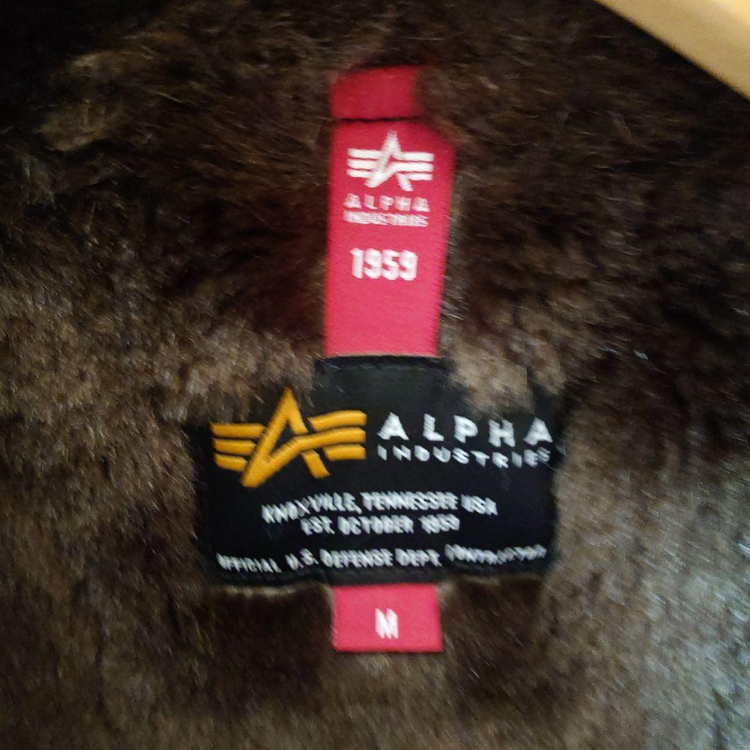 アルファインダストリーズ N-1 デッキジャケット M ネイビー ALPHA