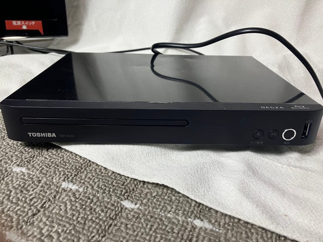 REGZA DBP-S500 ブルーレイディスクプレーヤー　2019年製