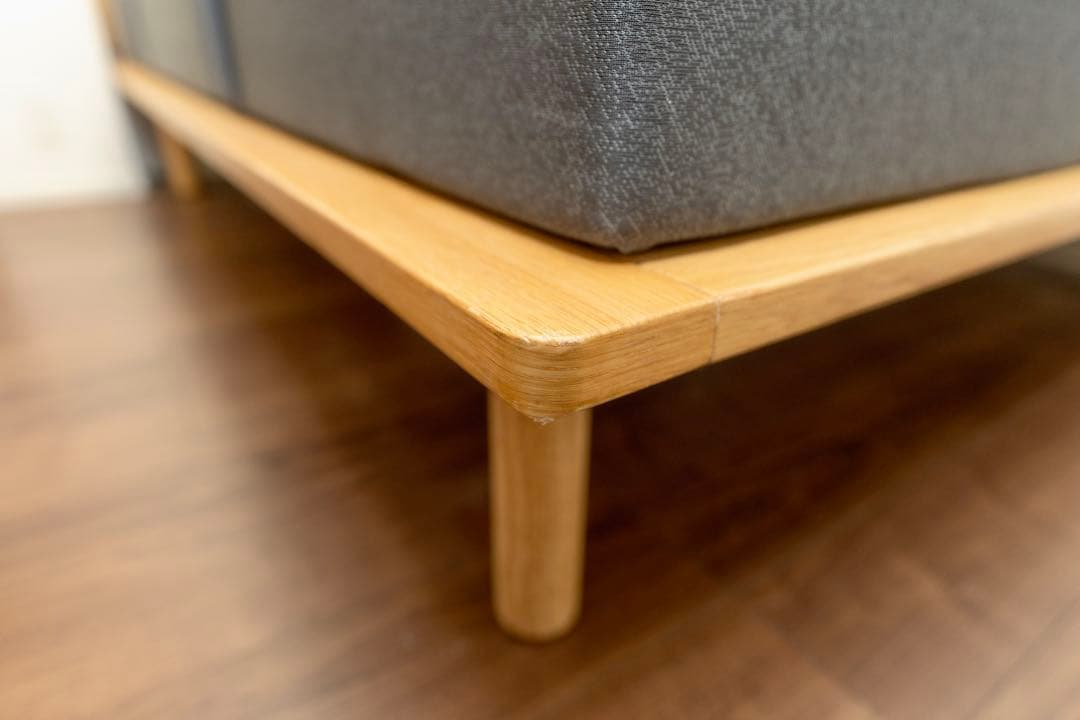 美品♪ 【無印良品】ベッドフレームオーク材 ダブル＋【Emma】マットレス