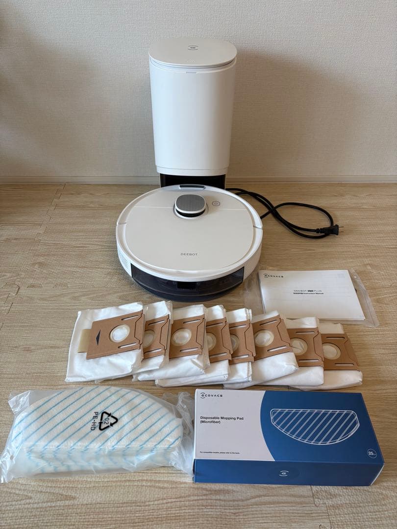 DEEBOT N10 plus ロボット掃除機 ホワイト