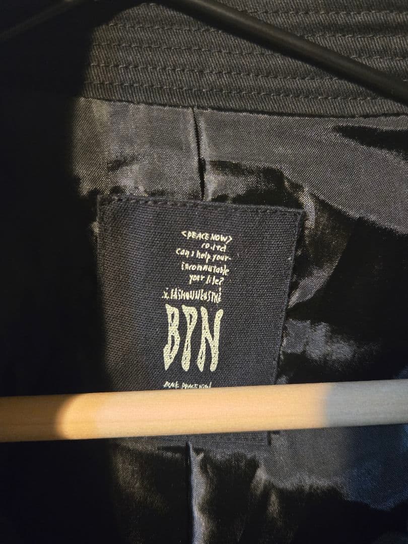 BPN BLACK PEACE NOW ピースナウ 燕尾 ダブル ジャケット M