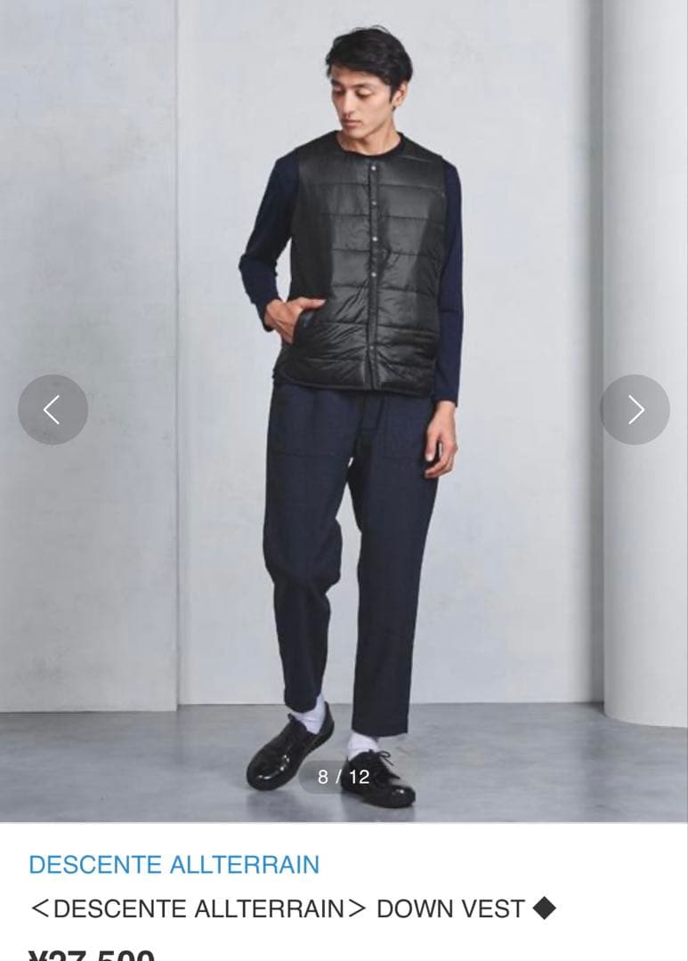 ジャケット・アウター DESCENTE ALLTERRAIN H.C.S.DOWN VEST