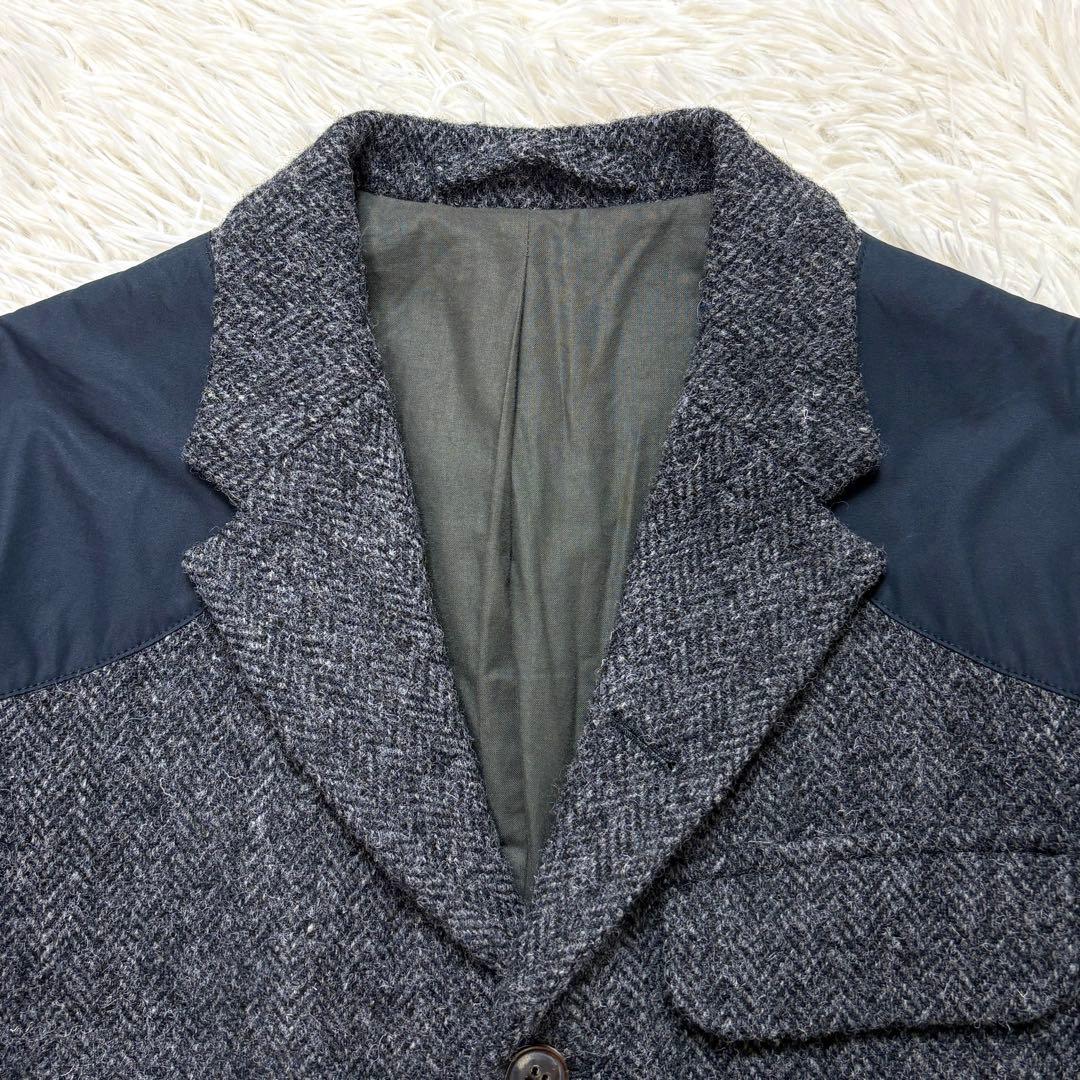 【極美品】ナイジェルケーボン ハリスツイード マロリージャケット XL