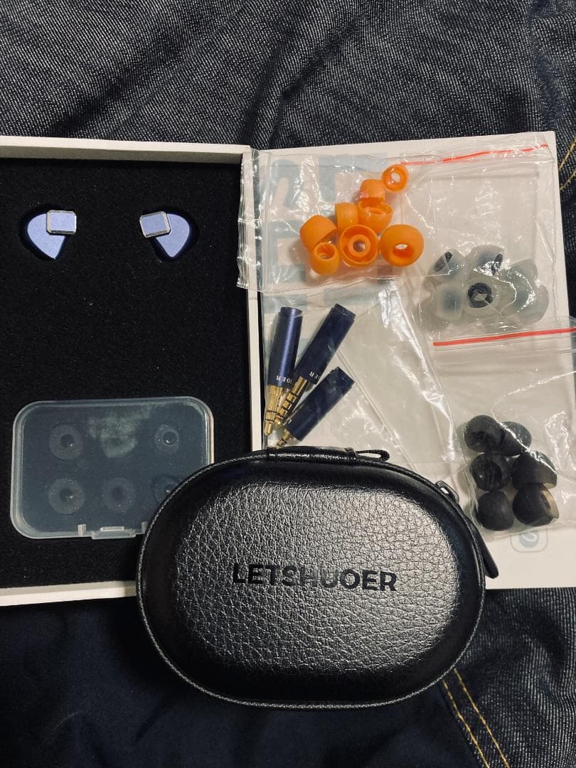 【美品】LETSHUOER S12 PRO 平面磁界駆動型イヤホン